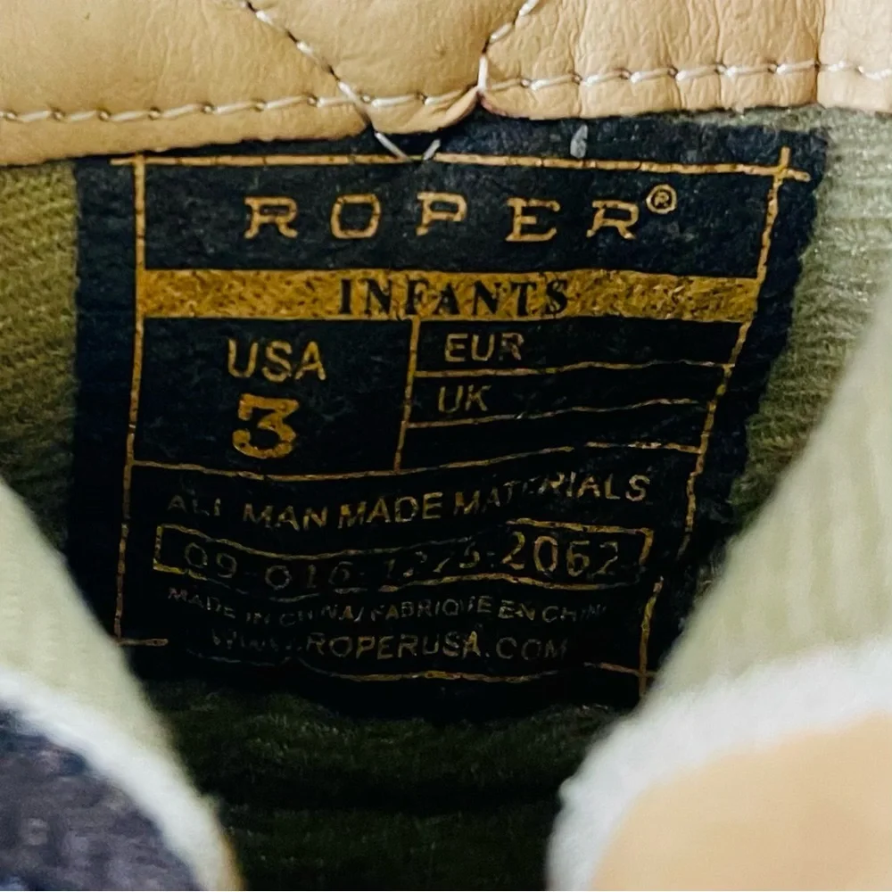 Roper Kids Cowboy Boots Girls 3 Infants Glitter Aztec Pink Southwest Western